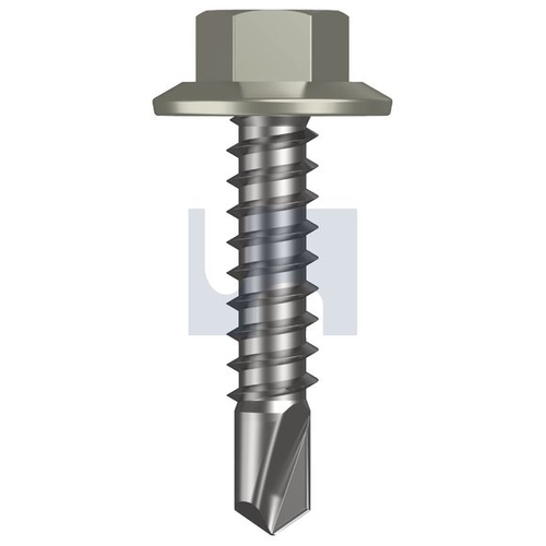 Hobson BDX METAL SDS FLANGED HEX HEAD - TBUM9FH1214025 - Pack 1000