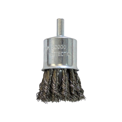 25mm Stainless Steel High Speed Twistknot End Brush Pack of 5