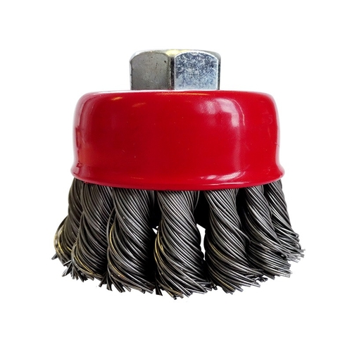 Josco 65mm Multi-Thread Twistknot Cup Brush Pack of 3