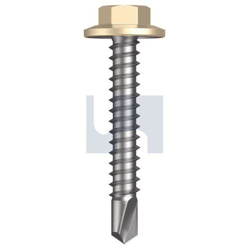 Mungo Metal Sds Flanged Hex Head Classic Cream (Smooth) -Cl3 - TCCM3FH1214035 - Pack 1000