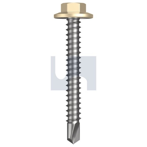 Mungo Metal Sds Flanged Hex Head Classic Cream (Smooth) -Cl4 - TCCM4FH1214045 - Pack 1000