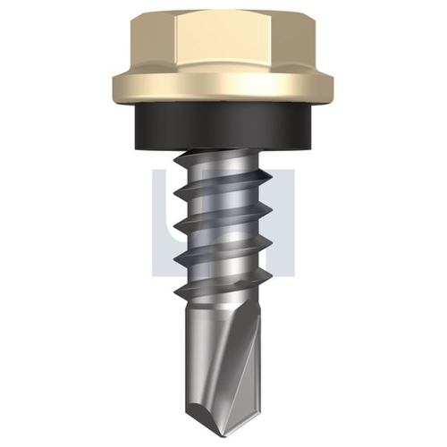 Mungo Metal Sds Hex Head + Washer Classic Cream (Smooth) -Cl4 - TCCM4SH1016016 - Pack 1000
