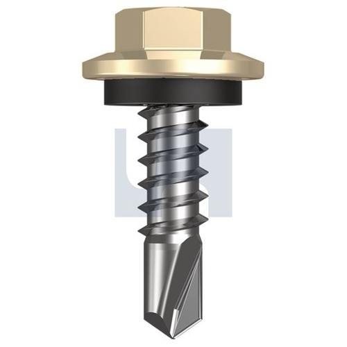 Mungo Metal Sds Hex Head + Washer Classic Cream (Smooth) -Cl4 - TCCM4SH1214020 - Pack 1000