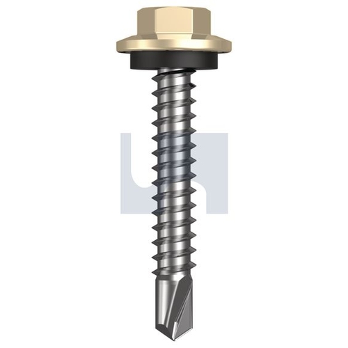 Mungo Metal Sds Hex Head + Washer Classic Cream (Smooth) -Cl4 - TCCM4SH1214035 - Pack 1000