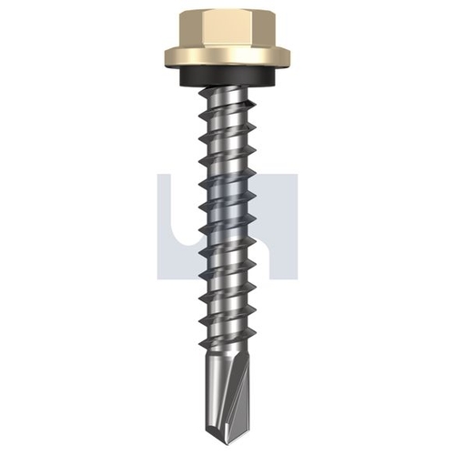 Mungo Metal Sds Hex Head + Washer Classic Cream (Smooth) -Cl4 - TCCM4SH1410042 - Pack 1000