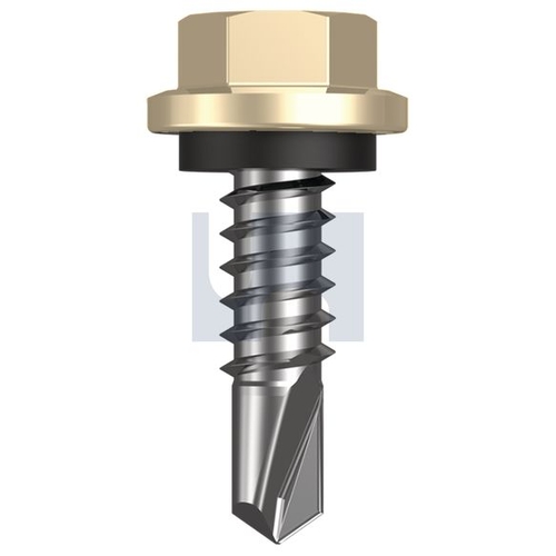 Mungo Metal Sds Hex Head + Washer Classic Cream (Smooth) -Cl4 - TCCM4SH1414022 - Pack 1000