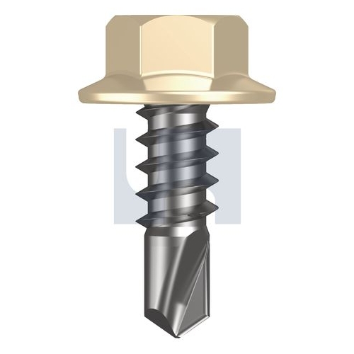 Hobson BDX METAL SDS FLANGED HEX HEAD - TCCM9FH0818012 - Pack 1000