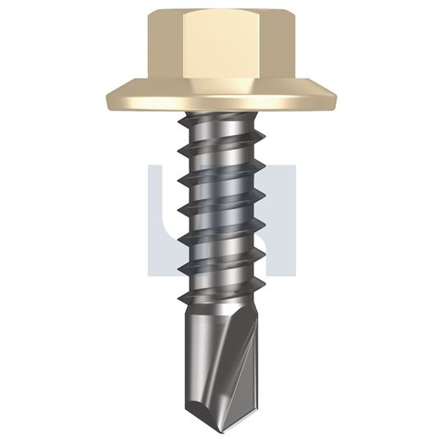 Hobson BDX METAL SDS FLANGED HEX HEAD - TCCM9FH1214020 - Pack 1000