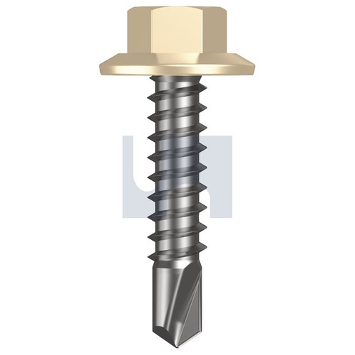 Hobson BDX METAL SDS FLANGED HEX HEAD - TCCM9FH1214025 - Pack 1000