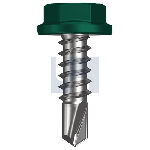 METAL SDS FLANGED HEX HEAD - TCGM4FH1016016 - Pack 1000