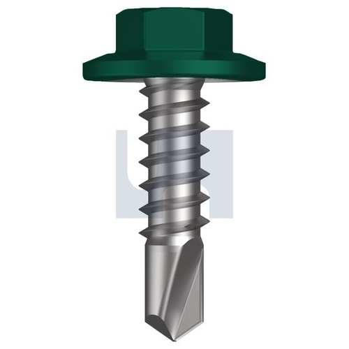 METAL SDS FLANGED HEX HEAD - TCGM4FH1214020 - Pack 1000