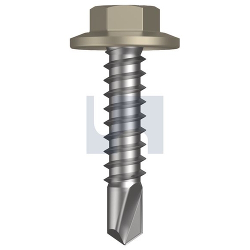 METAL SDS FLANGED HEX HEAD - TCOM4FH1214025 - Pack 1000