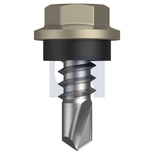 METAL SDS HEX HEAD + WASHER - TCOM4SH0818012 - Pack 1000
