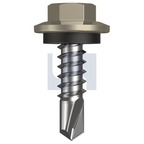 METAL SDS HEX HEAD + WASHER - TCOM4SH1214020 - Pack 1000