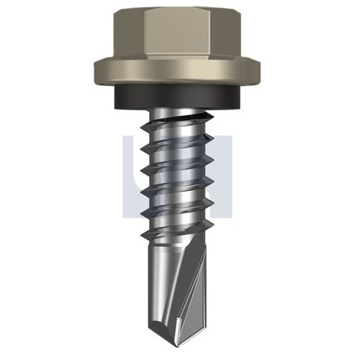 METAL SDS HEX HEAD + WASHER - TCOM4SH1414022 - Pack 1000