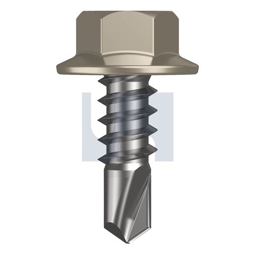 Hobson BDX METAL SDS FLANGED HEX HEAD - TCOM9FH0818012 - Pack 1000