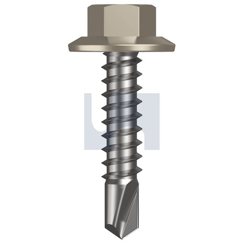 Hobson BDX METAL SDS FLANGED HEX HEAD - TCOM9FH1214025 - Pack 1000