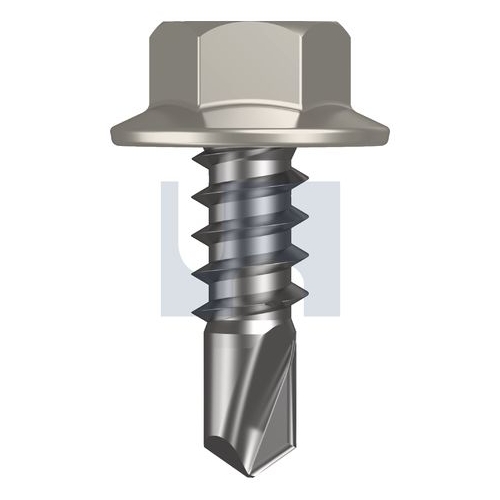 Hobson BDX METAL SDS FLANGED HEX HEAD - TDUM9FH0818012 - Pack 1000