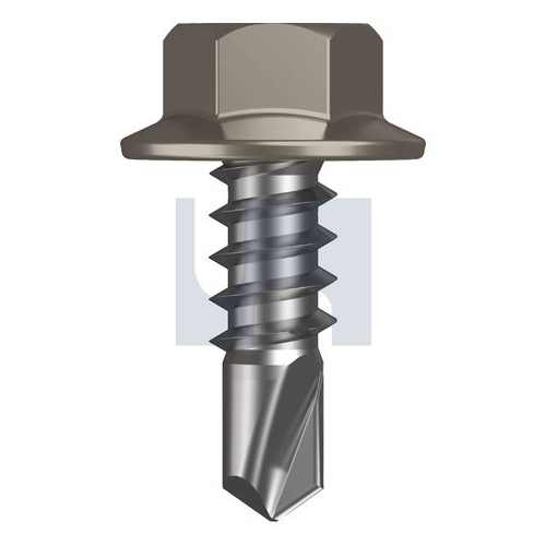 Hobson BDX METAL SDS FLANGED HEX HEAD - TGUM9FH0818012 - Pack 1000