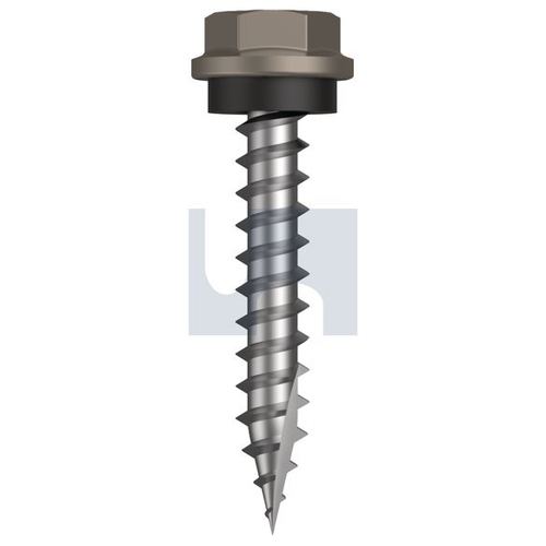 Type 17 Hex Head + Washer - TGUW4SH1012030 - Pack 1000 - GULLY - CL4