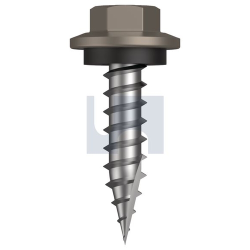 Type 17 Hex Head + Washer - TGUW4SH1211025 - Pack 1000 - GULLY - CL4
