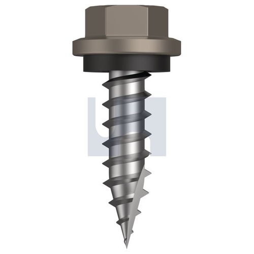 Type 17 Hex Head + Washer - TGUW4SH1410025 - Pack 1000 - GULLY - CL4