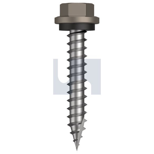 Type 17 Hex Head + Washer - TGUW4SH1410040 - Pack 1000 - GULLY - CL4