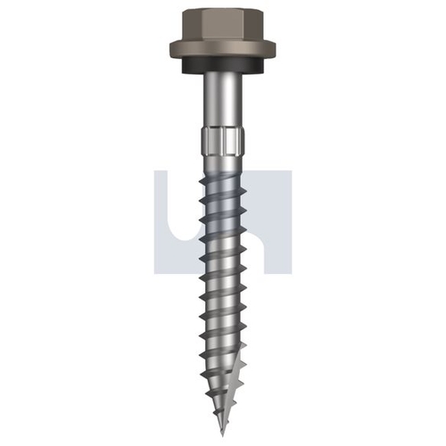 Type 17 Hex Head + Washer - TGUW4SS1410050 - Pack 1000 - GULLY - CL4