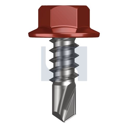 Hobson BDX METAL SDS FLANGED HEX HEAD - THEM9FH0818012 - Pack 1000