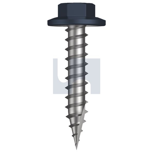 Type 17 Flanged Hex - TISW4FH1211030 - Pack 1000 - IRONSTONE - CL4