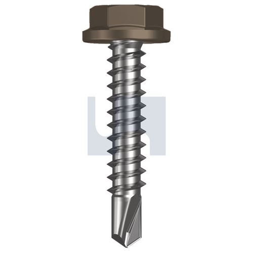 Metal Sds Flanged Hex Head - TJAM4FH1016025 - Pack 1000 - Jasper (Sorrell) -Cl4