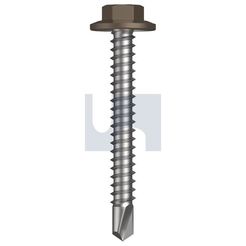Metal Sds Flanged Hex Head - TJAM4FH1214045 - Pack 1000 - Jasper (Sorrell) -Cl4