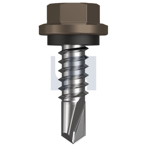 Metal Sds Hex Head + Washer - TJAM4SH1414022 - Pack 1000 - Jasper (Sorrell) -Cl4