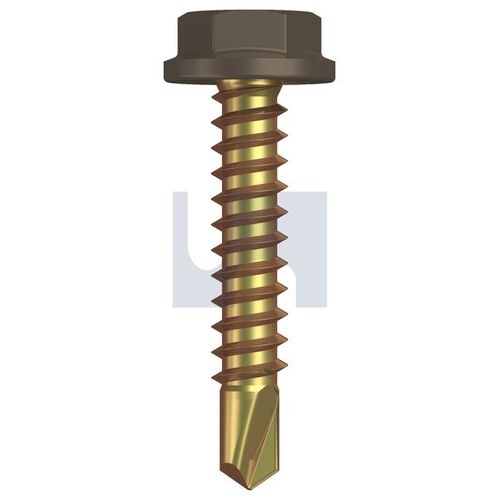 Metal Sds Flanged Hex Head - TJAMYFH1016025 - Pack 1000 - Jasper (Sorrell) -Zyp