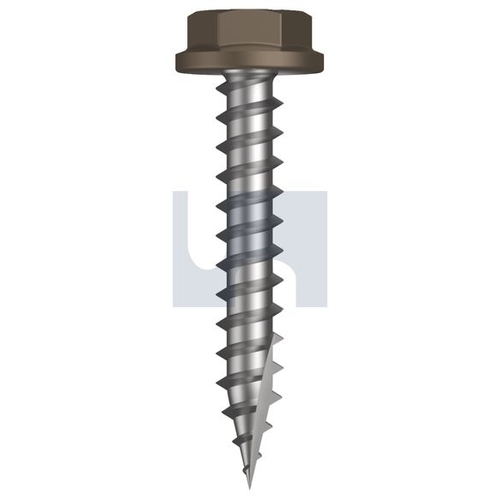 Type 17 Flanged Hex - TJAW4FH1012030 - Pack 1000 - Jasper (Sorrell) -Cl4