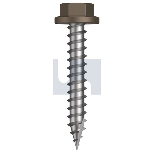 Type 17 Flanged Hex - TJAW4FH1410040 - Pack 1000 - Jasper (Sorrell) -Cl4