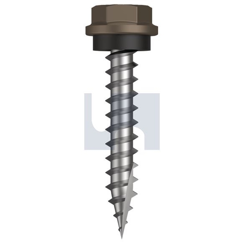 Type 17 Hex Head + Washer - TJAW4SH1012030 - Pack 1000 - Jasper (Sorrell) -Cl4