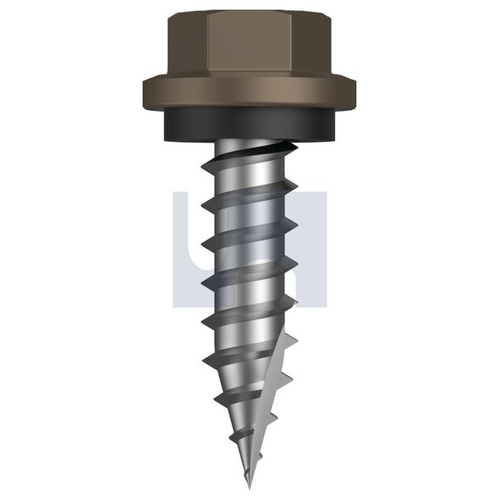 Type 17 Hex Head + Washer - TJAW4SH1410025 - Pack 1000 - Jasper (Sorrell) -Cl4
