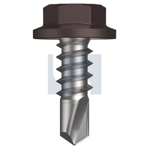Metal Sds Flanged Hex Head - TLOM4FH0818012 - Pack 1000 - Loft - Cl4