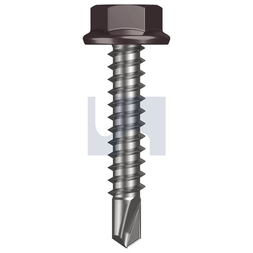 Hobson BDX METAL SDS FLANGED HEX HEAD - TLOM9FH1016025 - Pack 1000