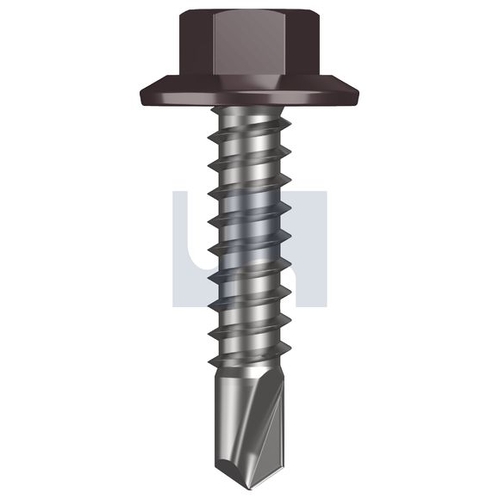 Hobson BDX METAL SDS FLANGED HEX HEAD - TLOM9FH1214025 - Pack 1000