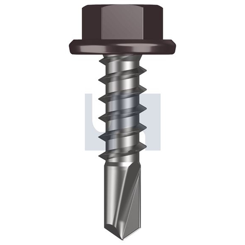 Hobson BDX METAL SDS FLANGED HEX HEAD - TLOM9FH1410025 - Pack 1000