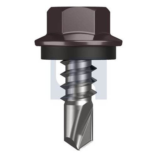 Hobson BDX METAL SDS HEX HEAD+WASHER - TLOM9SH0818012 - Pack 1000