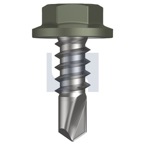Metal Sds Flanged Hex Head - TMAM4FH0818012 - Pack 1000 - Mangrove - Cl4