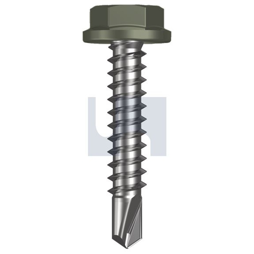 Metal Sds Flanged Hex Head - TMAM4FH1016025 - Pack 1000 - Mangrove - Cl4