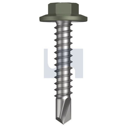 Metal Sds Flanged Hex Head - TMAM4FH1214030 - Pack 1000 - Mangrove - Cl4
