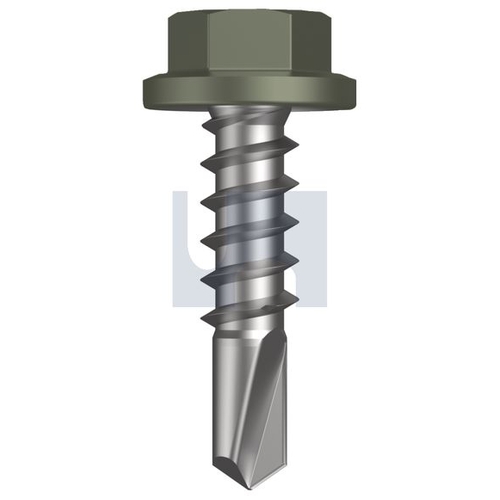 Metal Sds Flanged Hex Head - TMAM4FH1410025 - Pack 1000 - Mangrove - Cl4