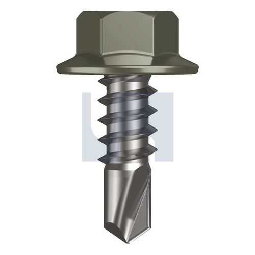 Hobson BDX METAL SDS FLANGED HEX HEAD - TMAM9FH0818012 - Pack 1000
