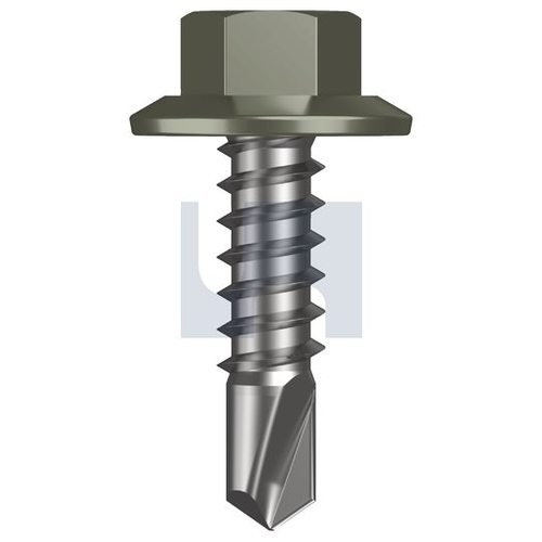 Hobson BDX METAL SDS FLANGED HEX HEAD - TMAM9FH1214020 - Pack 1000