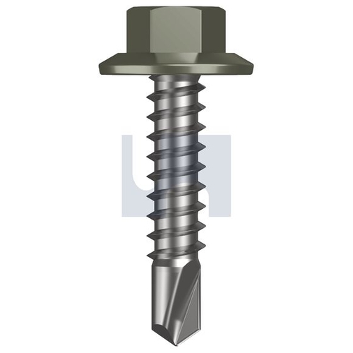 Hobson BDX METAL SDS FLANGED HEX HEAD - TMAM9FH1214025 - Pack 1000